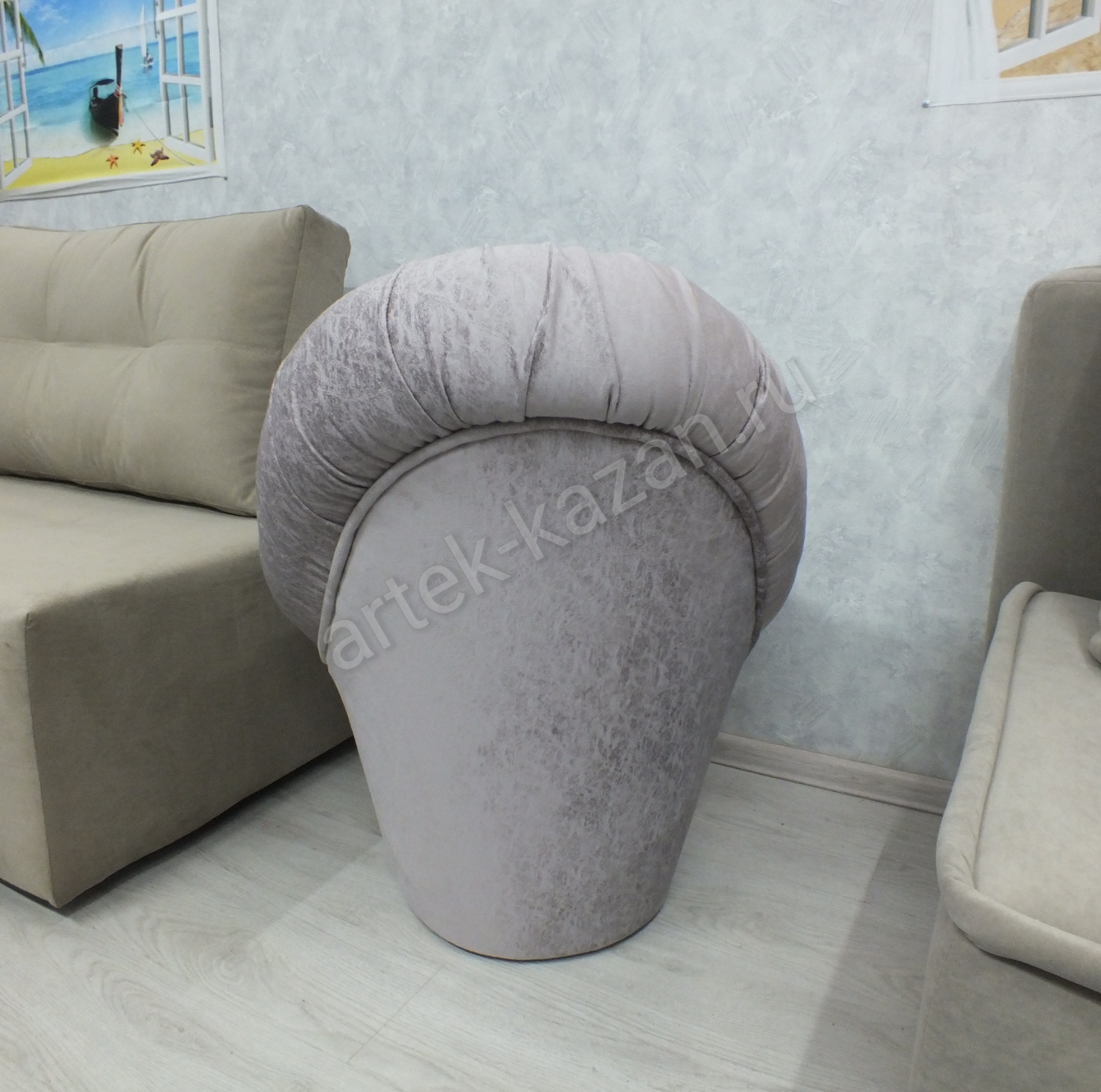 Кресло-пуф, фото 9. Купить недорогой диван по низкой цене от производителя можно у нас.